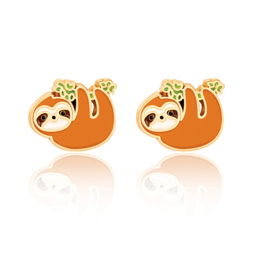 Sloth Stud Earrings