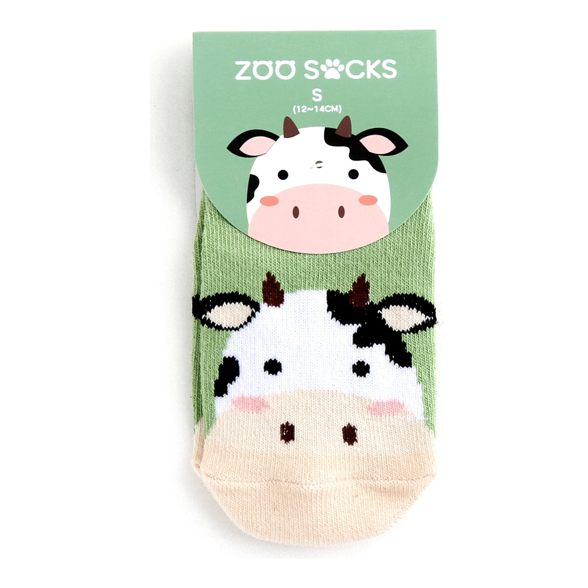 Cow Non-Slip Kids Socks