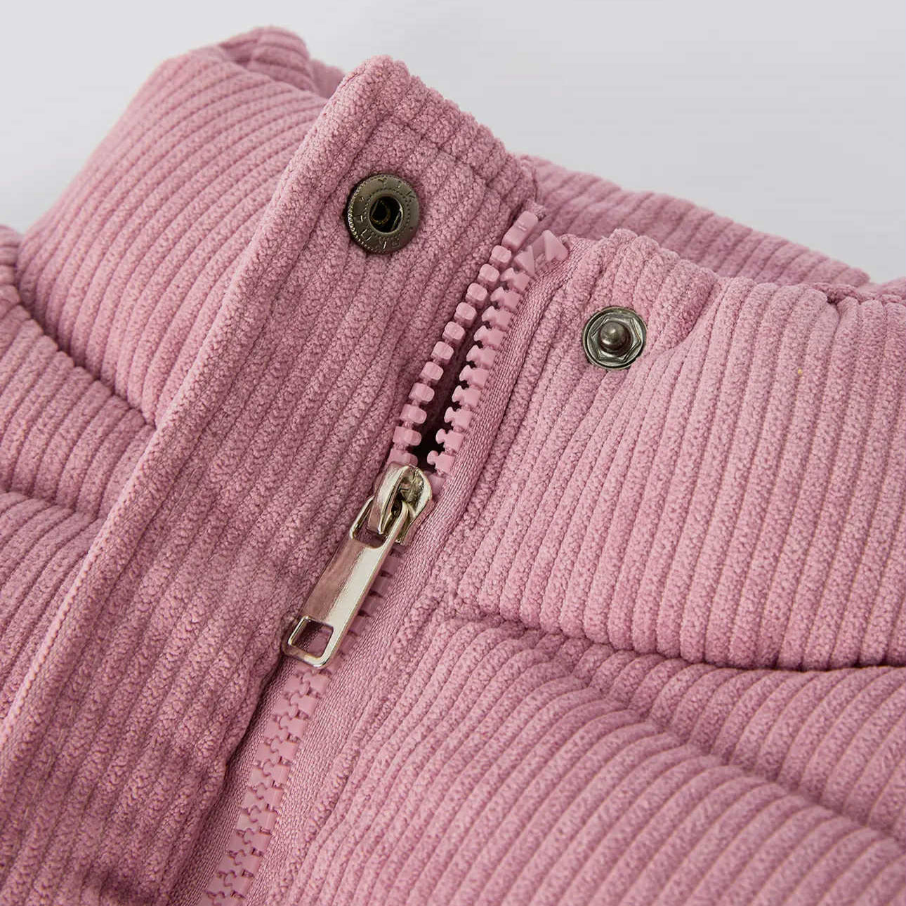 Rose Girl's Corduroy Puffer Vest