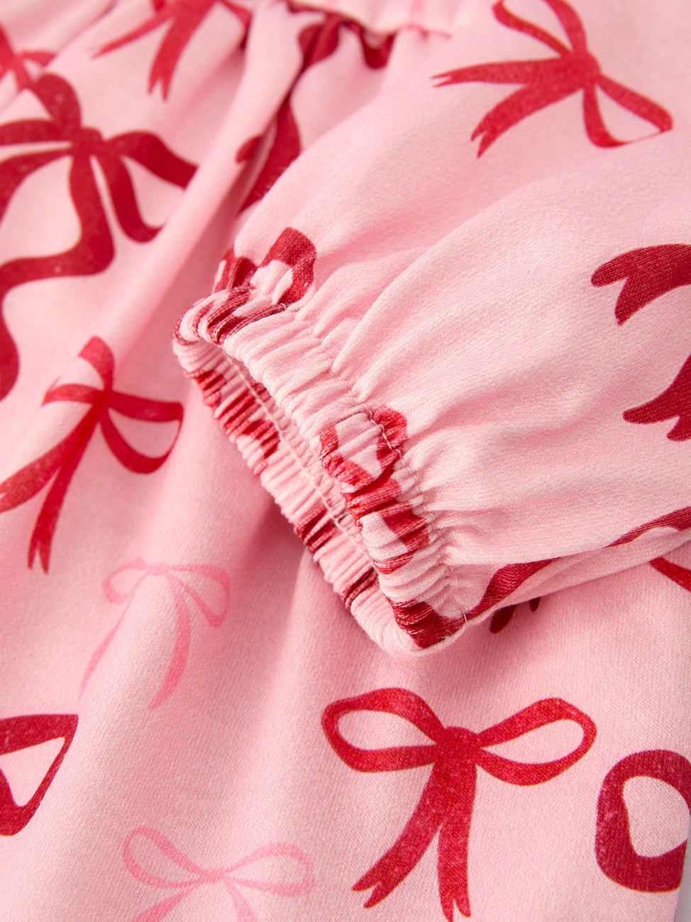 Pink Bow Girls Dress