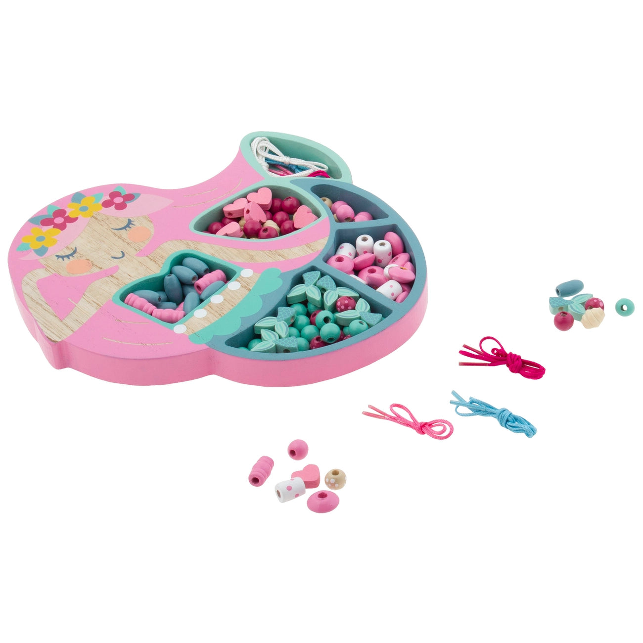 Wooden Bead Kit - Mermaid
