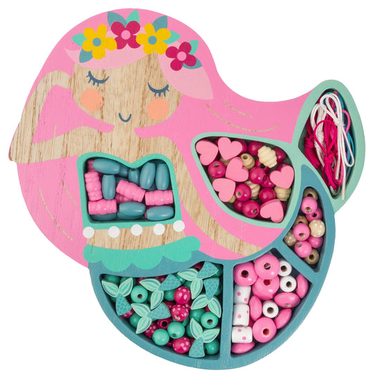 Wooden Bead Kit - Mermaid
