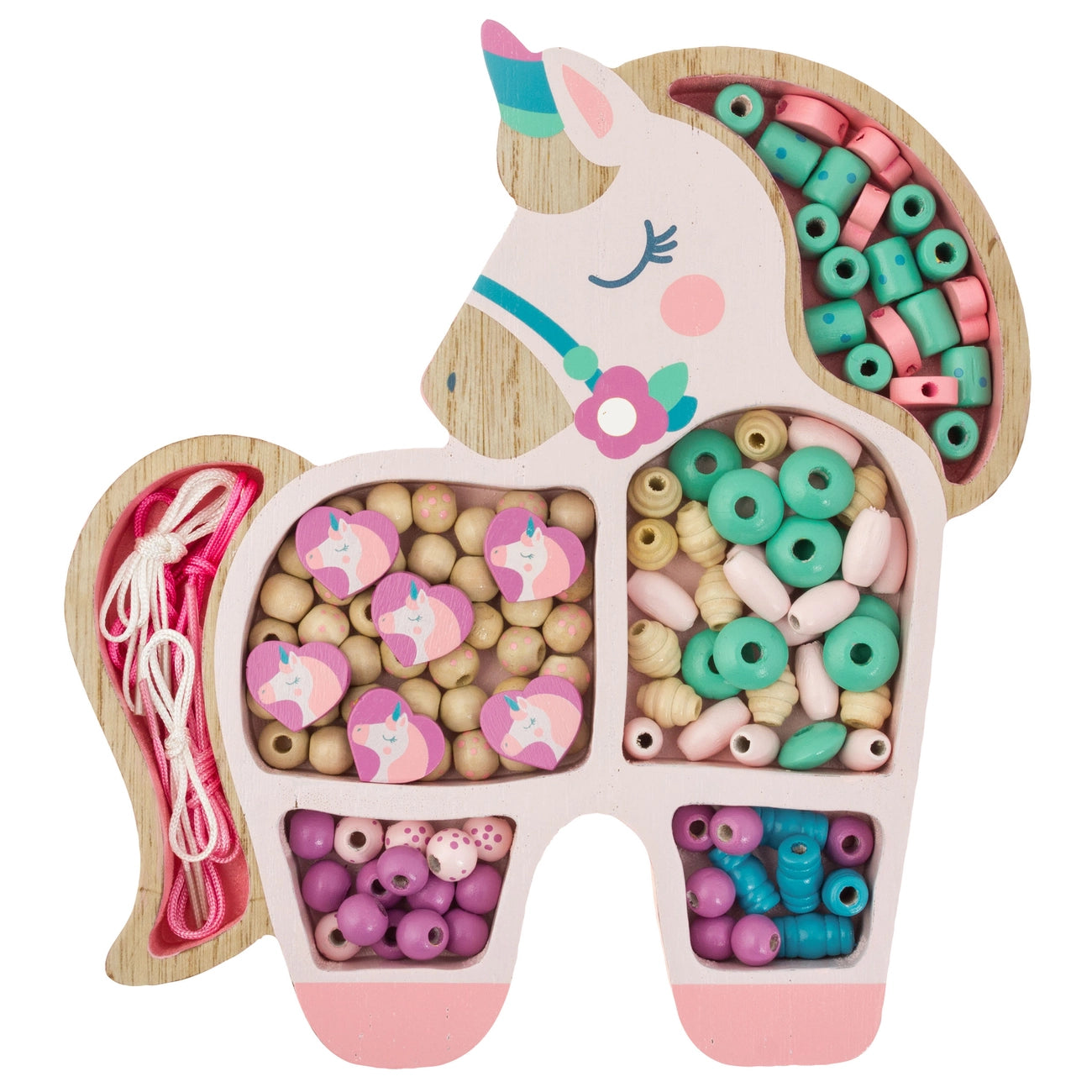 Wooden Bead Kit - Unicorn