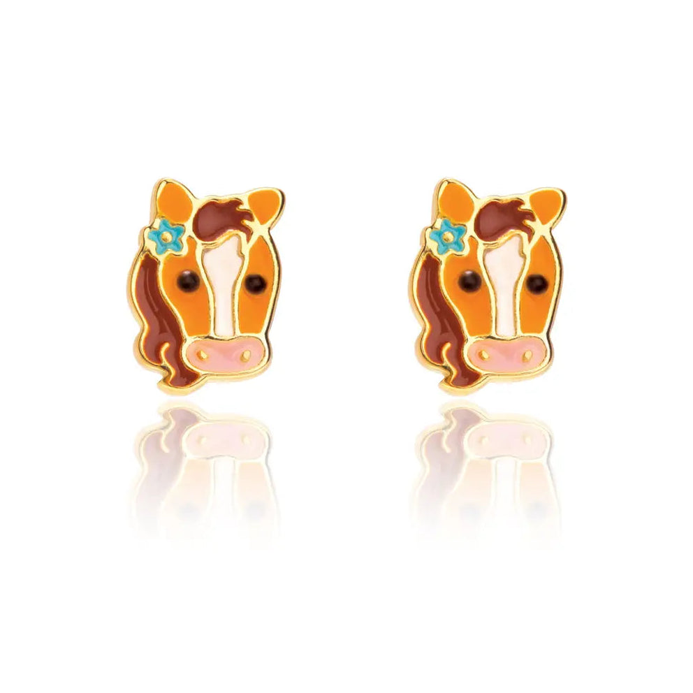 Horse Stud Earrings