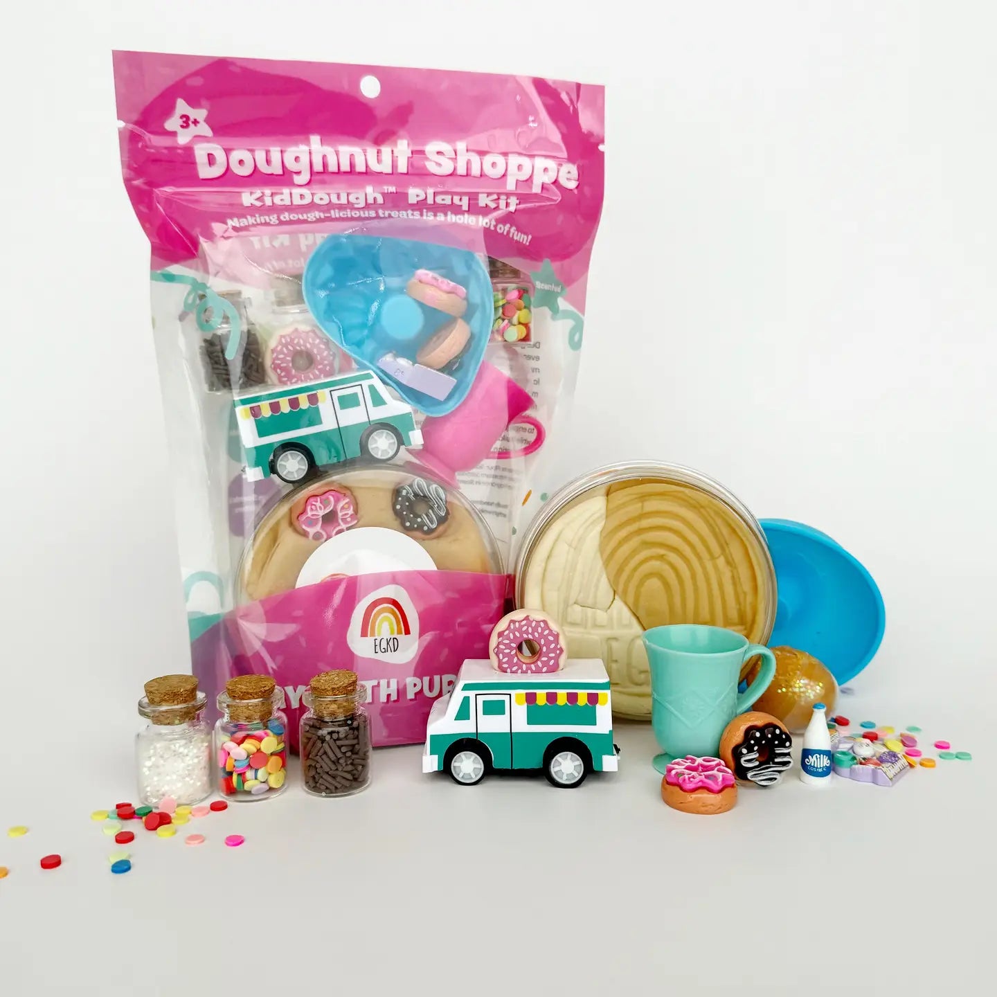 Doughnut Shoppe Sensory Play Dough Play Kit