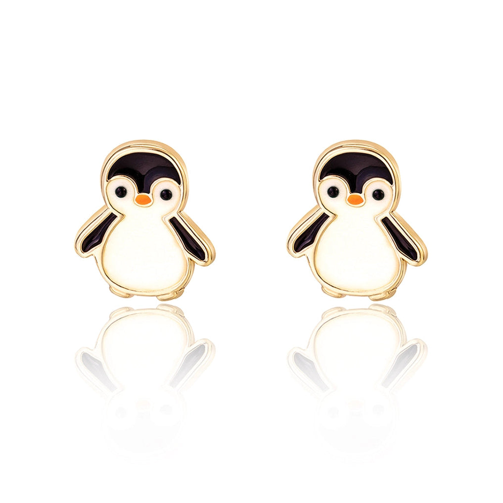 Penguin Stud Earrings