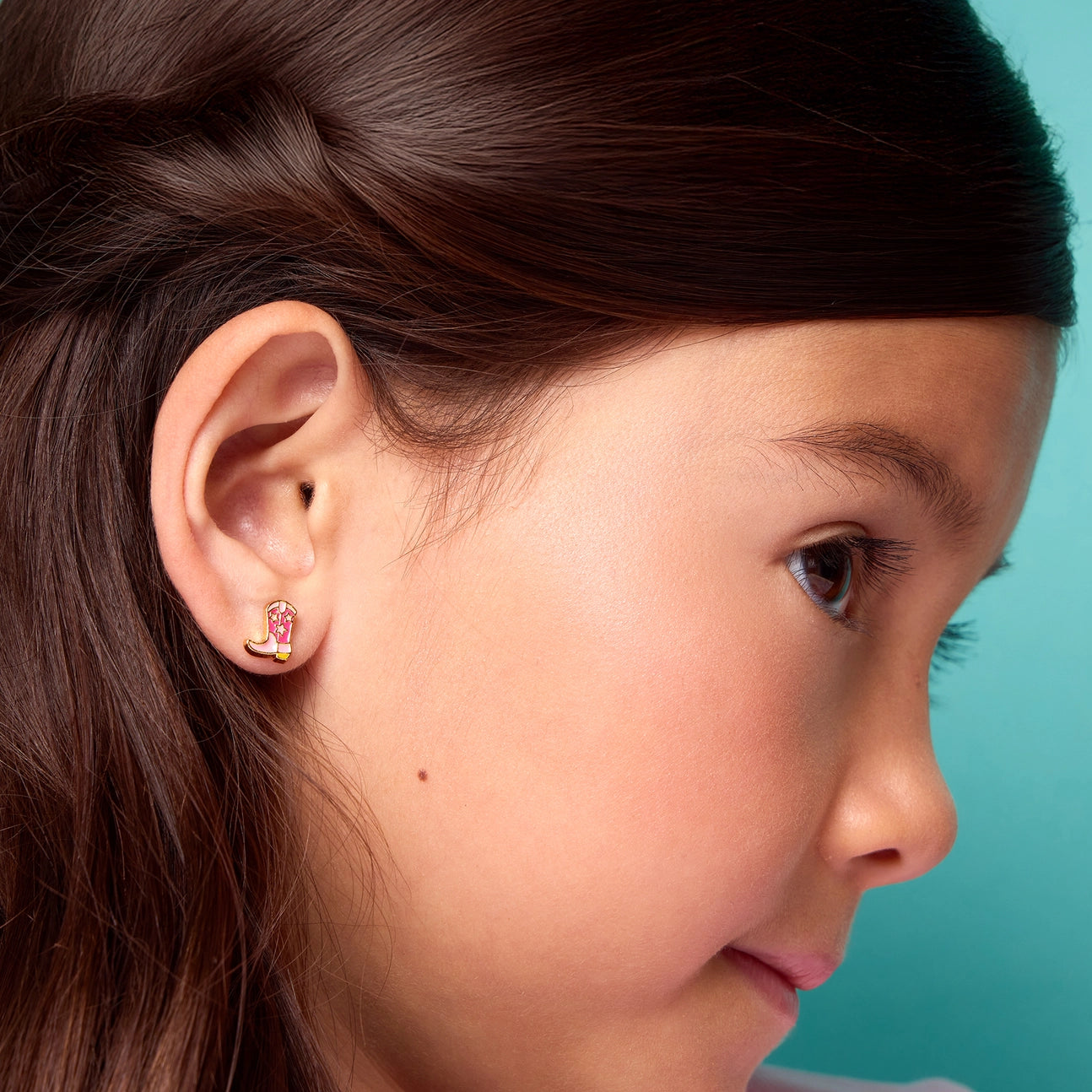 Cowgirl Boots Stud Earrings